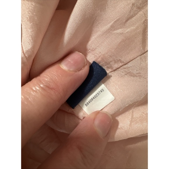 Vintage Chaps Tailored Linen Blazer Light Pink Size 12 Dress‎ Up or Casual - Picture 11 of 11